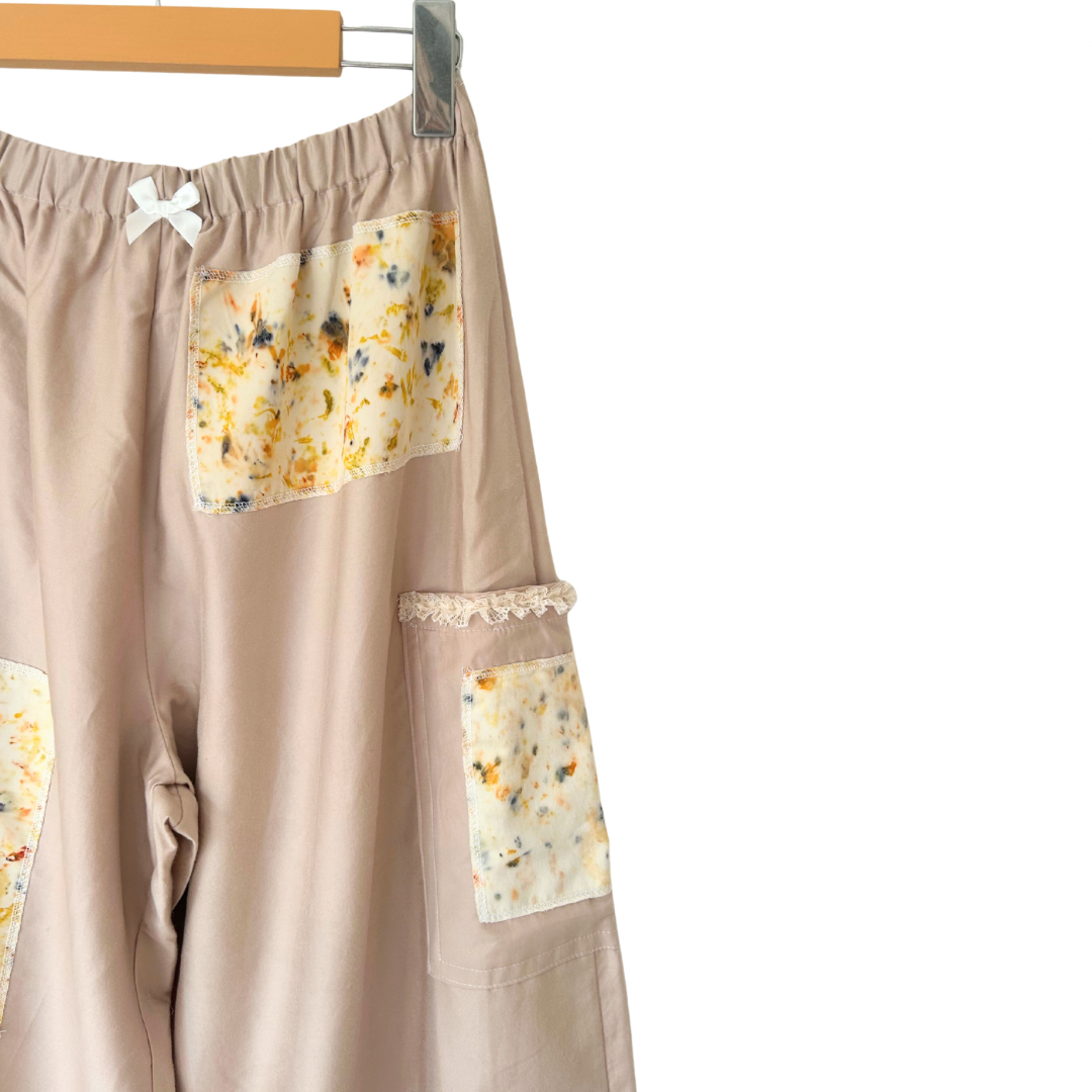 Garden Dyed Patchwork Pants - 100% Upcycled Cotton