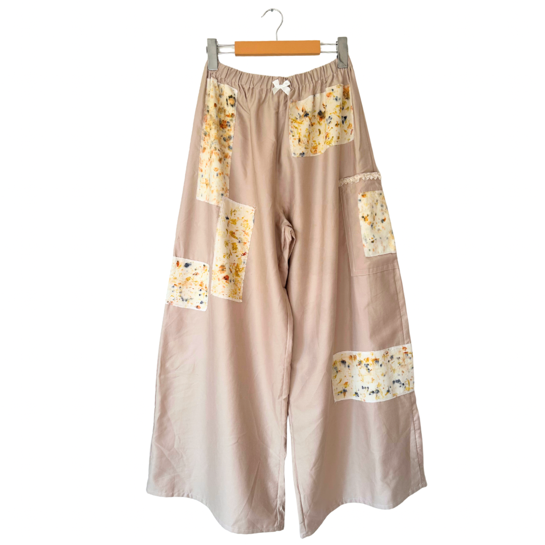 Garden Dyed Patchwork Pants - 100% Upcycled Cotton