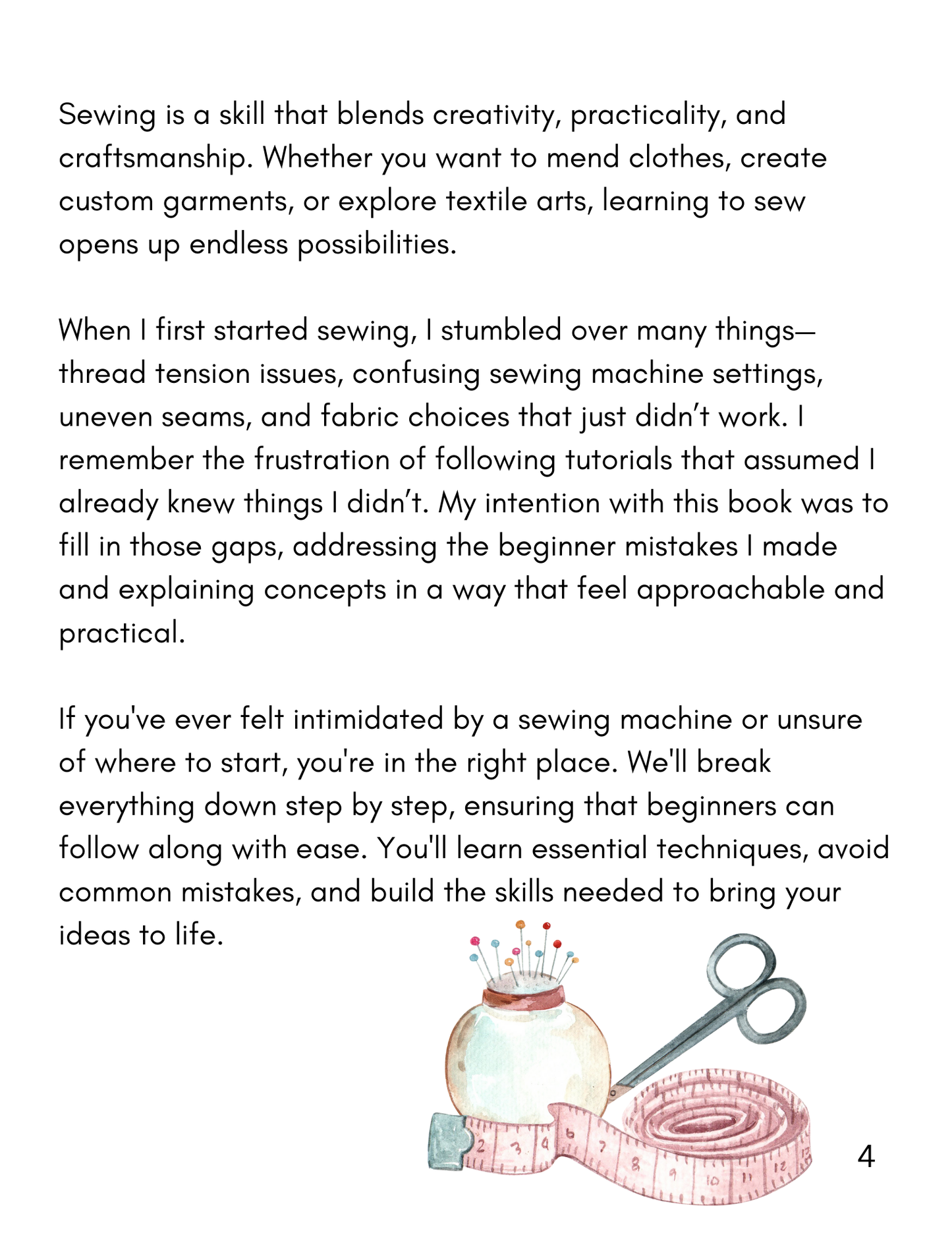 Fundamentals of Sewing eBook