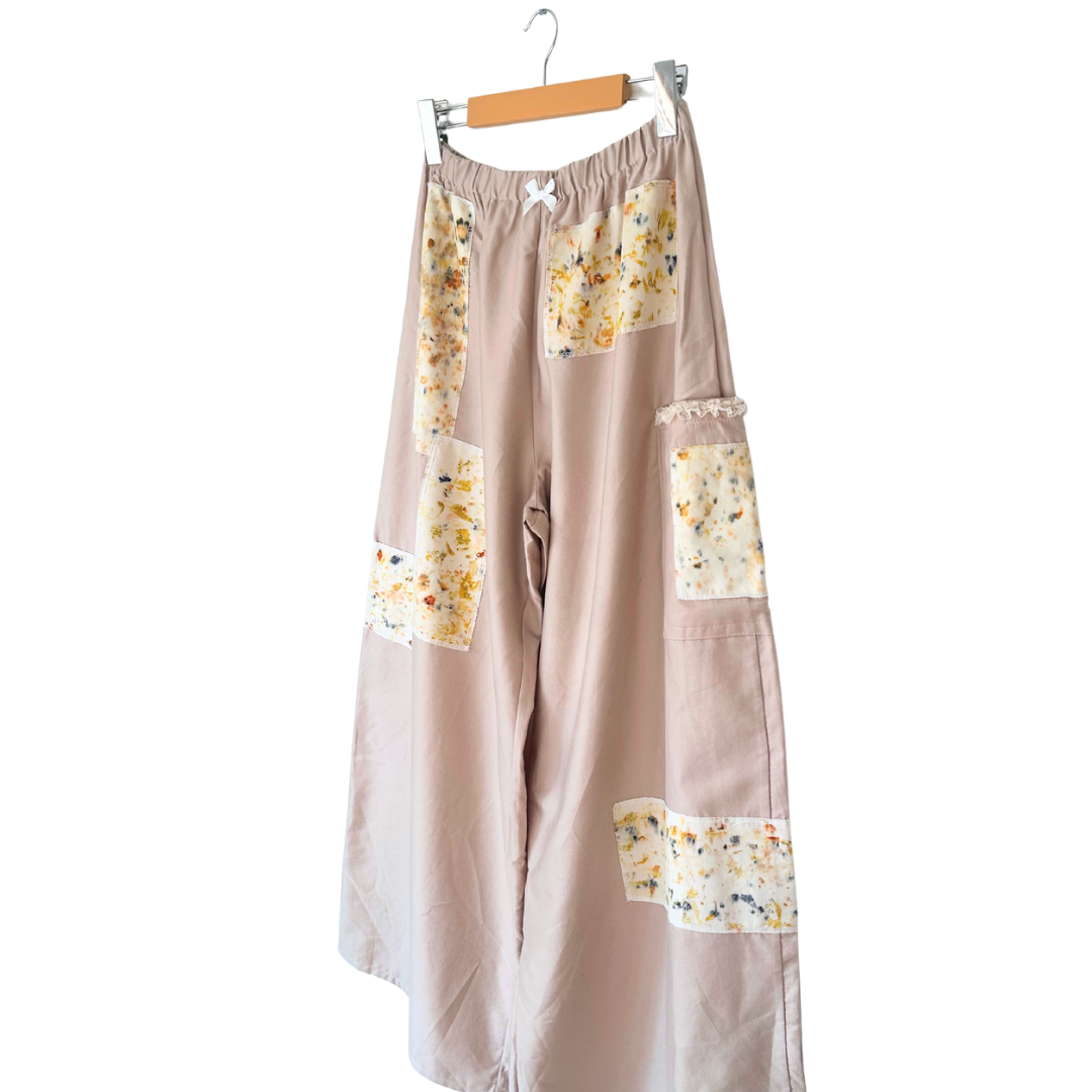 Garden Dyed Patchwork Pants - 100% Upcycled Cotton