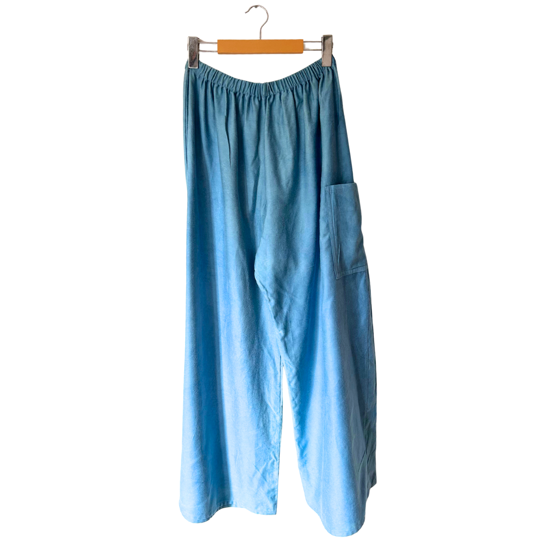 Indigo Dyed Pants- 100% Upcycled Cotton