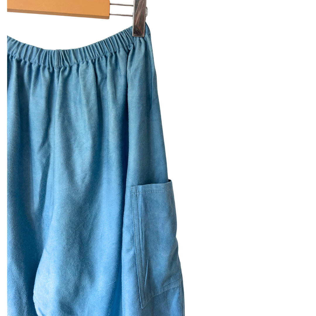 Indigo Dyed Pants- 100% Upcycled Cotton