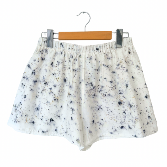 Scabiosa +  Maple Dyed Shorts - 100% Organic Cotton