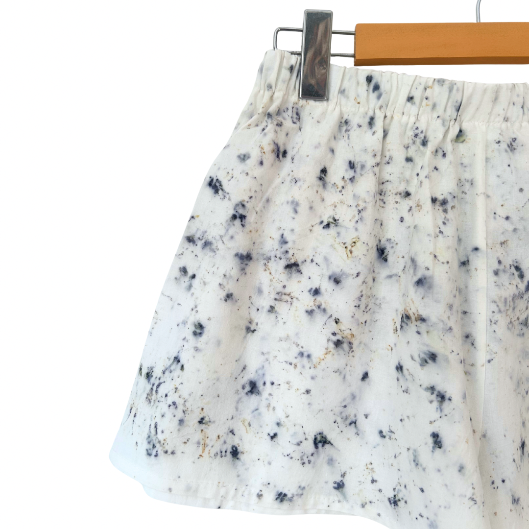Scabiosa + Maple Dyed Shorts - 100% Organic Cotton
