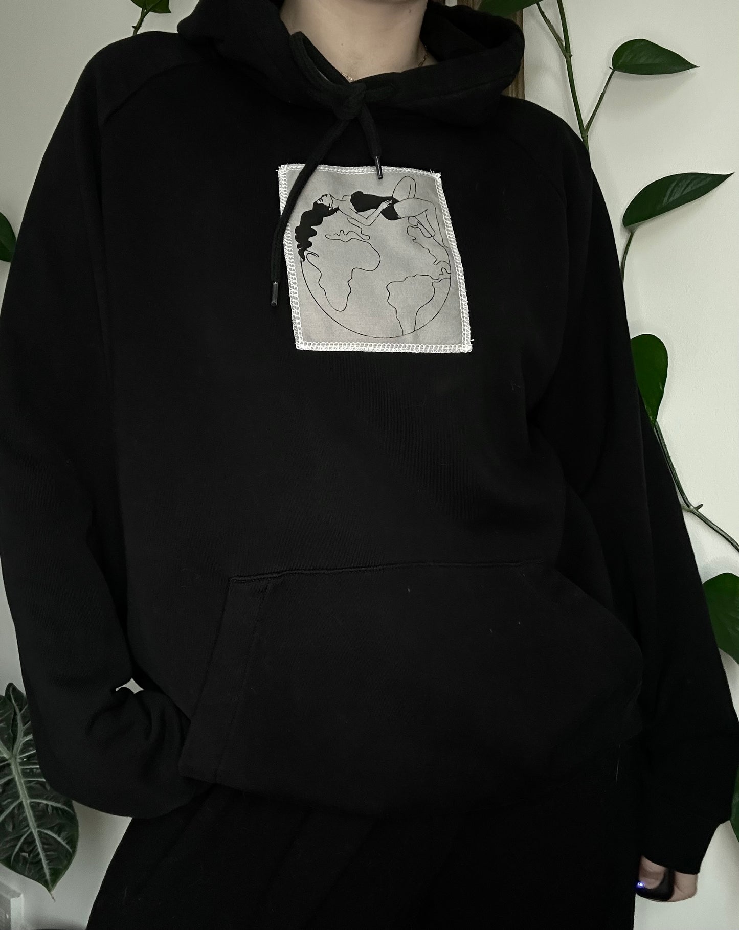 Its Not Radical to Want a Livable Planet Upcycled Hoodie - L (unisex)