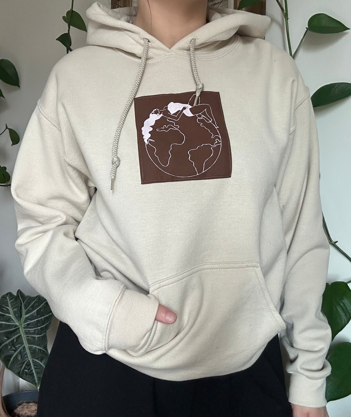 Its Not Radical to Want a Livable Planet Upcycled Hoodie - S (unisex)