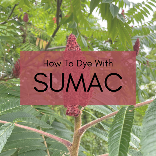 How To Dye With Sumac