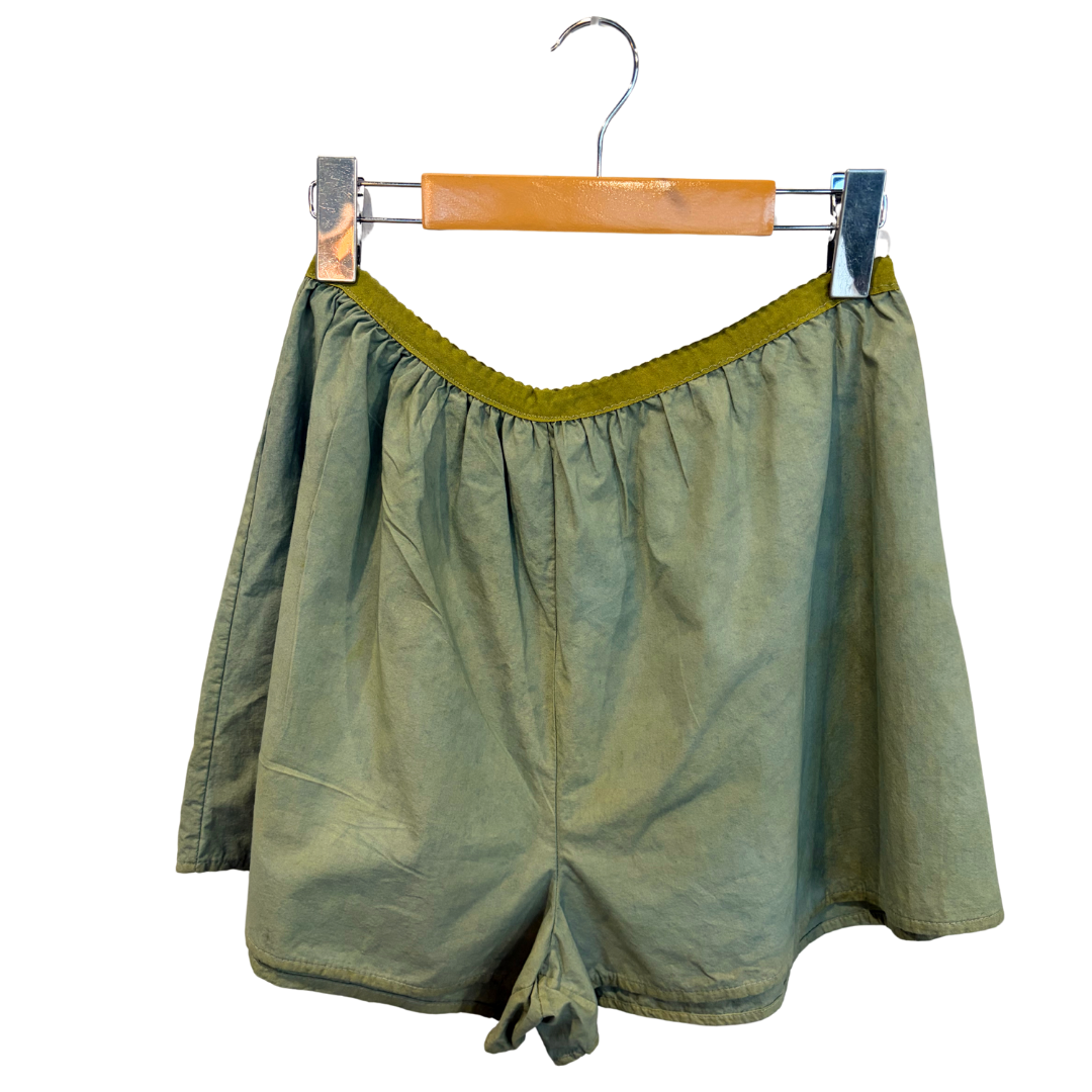 Indigo + Marigold Dyed PJ Shorts - 100% Organic Cotton