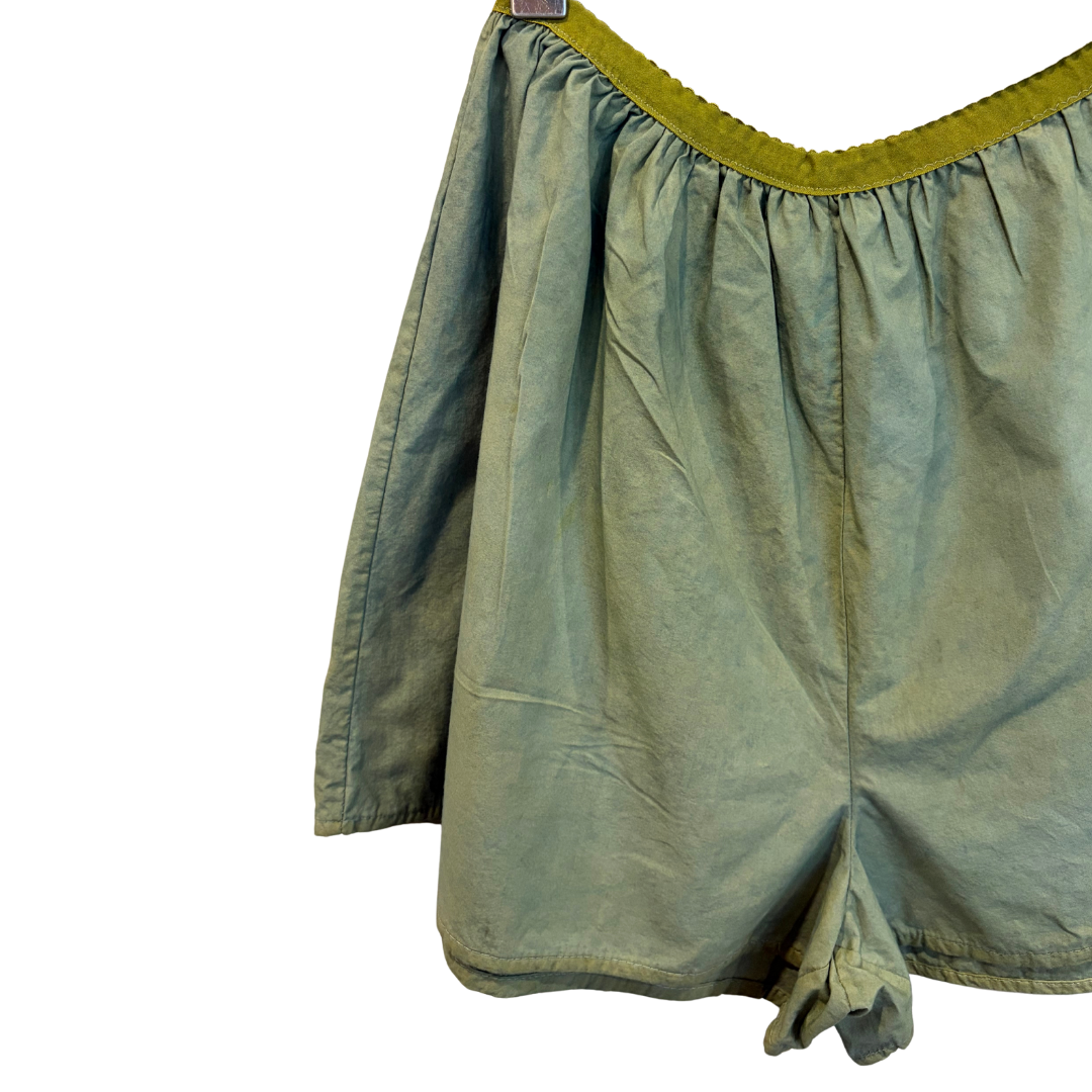 Indigo + Marigold Dyed PJ Shorts - 100% Organic Cotton