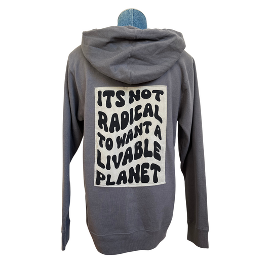 It's Not Radical Patchwork Hoodie - S