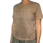 Make Weird Art Tee - Black Walnut