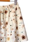 Fall Garden Flower Dyed Shorts - 100% Organic Cotton