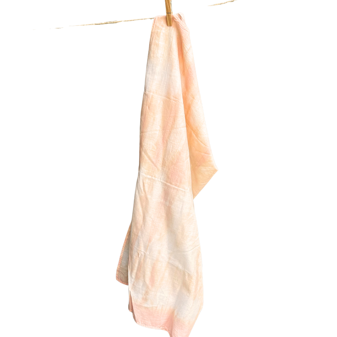 100% Organic Cotton Plant Dyed Bandana - Madder Root