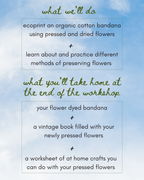 Flower School Workshop