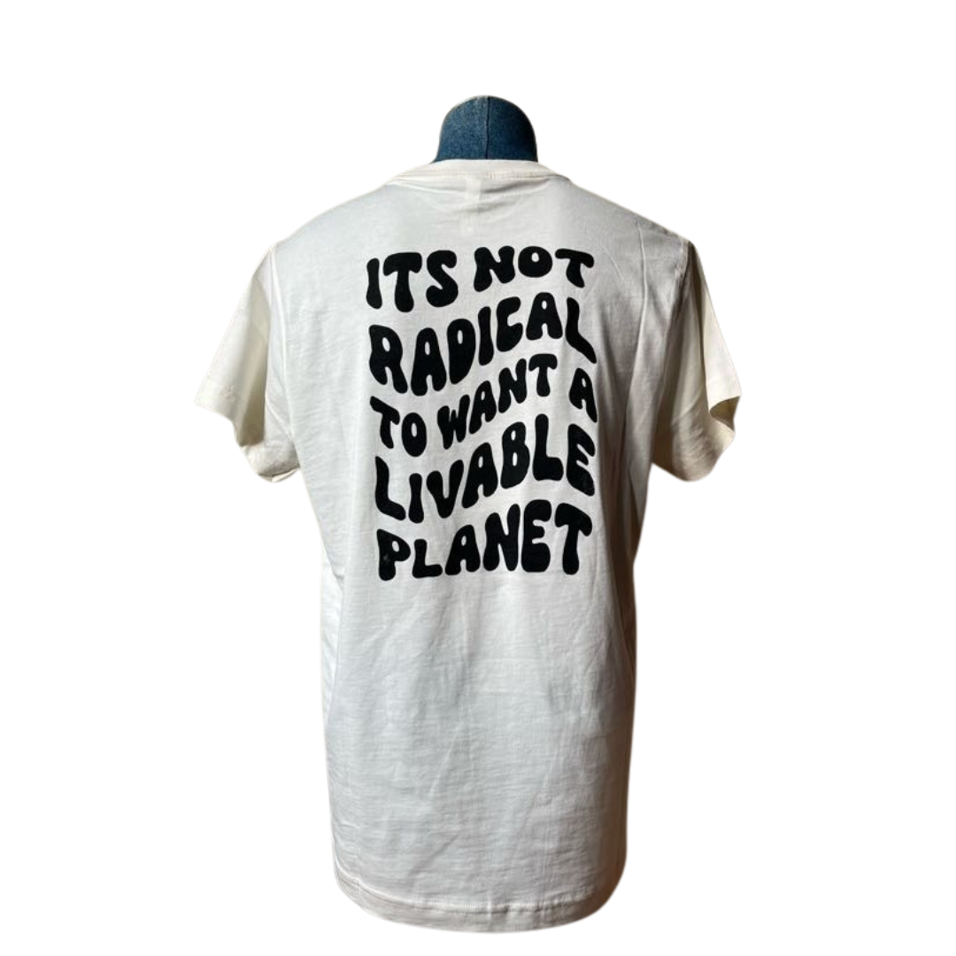 100% Supima Cotton "It's Not Radical" T-Shirts - White