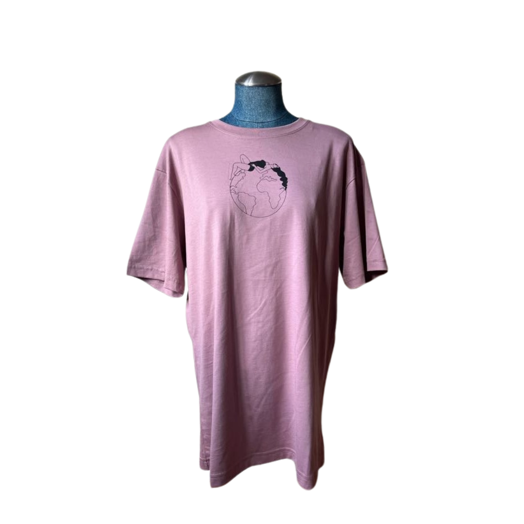 100% Supima Cotton "It's Not Radical" T-Shirt - Lavender