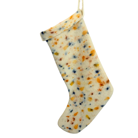100% Wool Plant Dyed Stocking - Coreopsis/Scabiosa/Cosmo