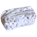 Flower Dyed Makeup Bag - Sumac + Scabiosa