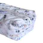 Flower Dyed Makeup Bag - Sumac + Scabiosa