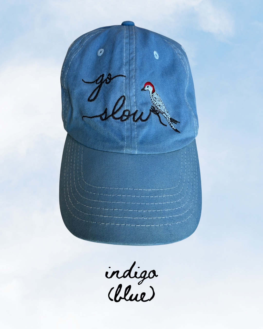 Go Slow Plant Dyed Hat