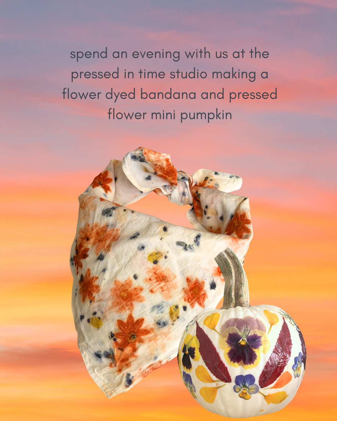 Flowers In The Fall Workshop