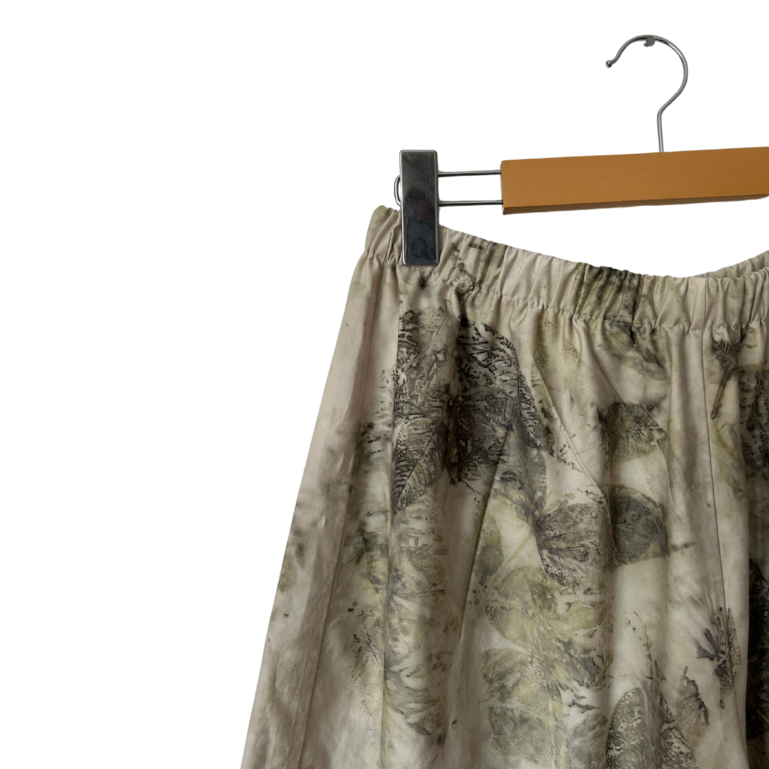 Black Walnut + Shagbark Hickory Dyed Pants - 100% Upcycled Cotton