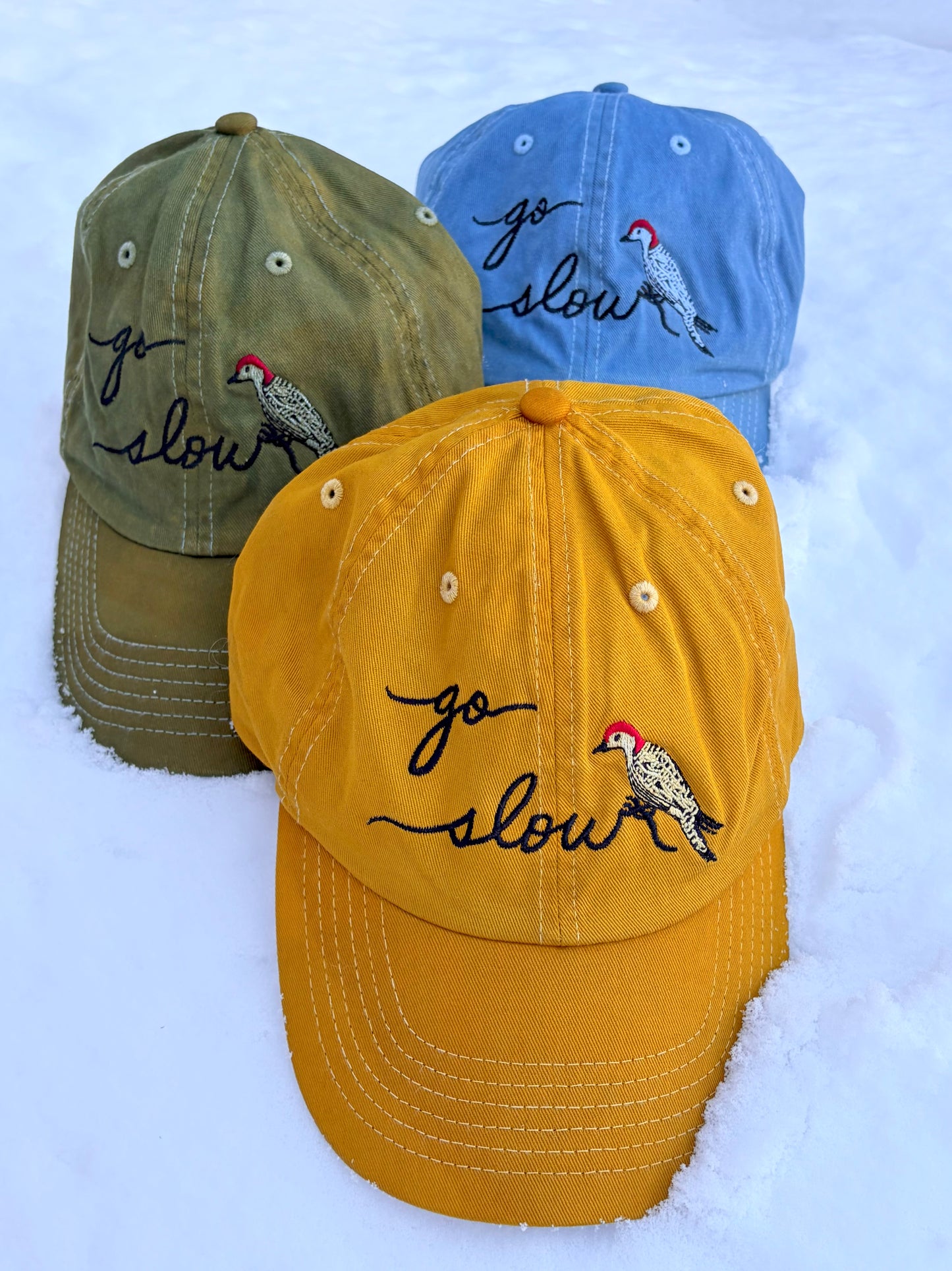 Go Slow Plant Dyed Hat