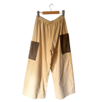 Black Walnut Dyed Corduroy Pants- 100% Upcycled Cotton
