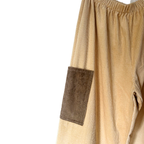 Black Walnut Dyed Corduroy Pants- 100% Upcycled Cotton