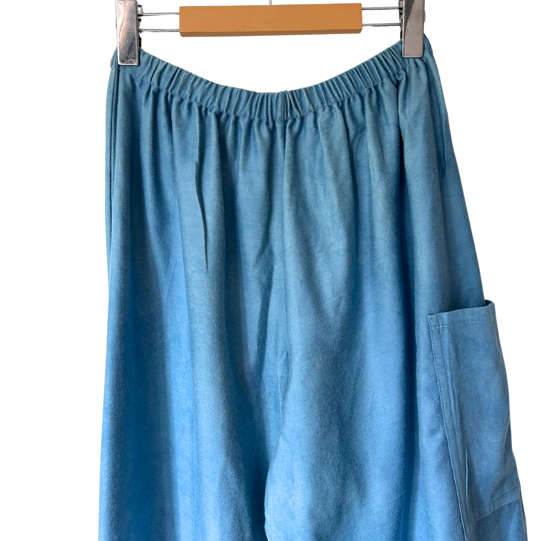 Indigo Dyed Pants- 100% Upcycled Cotton