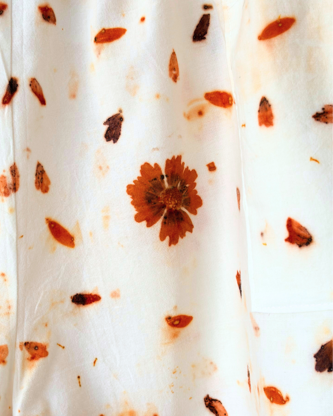 Garden Flower Dyed Shorts - 100% Organic Cotton