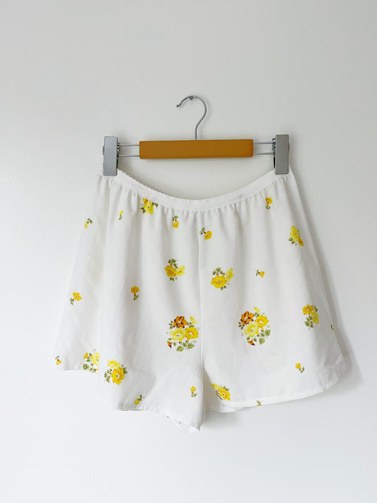 Upcycled Sleep Shorts- Vintage Floral (Multiple Sizes)