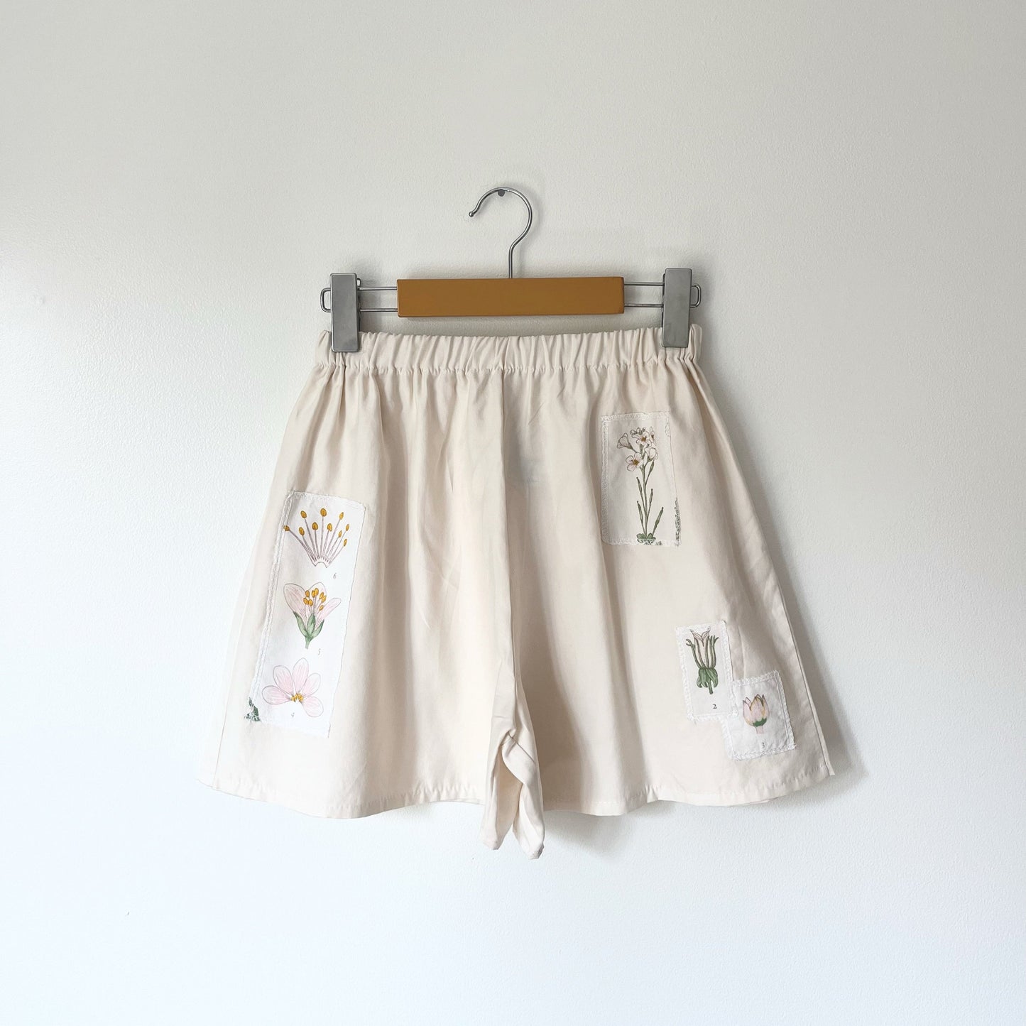 Upcycled Floral Patchwork Everyday Shorts - Multiple Sizes