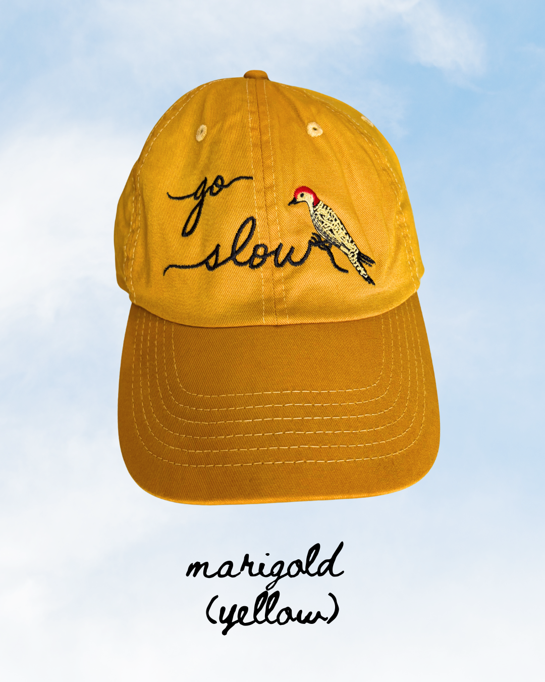 Go Slow Plant Dyed Hat