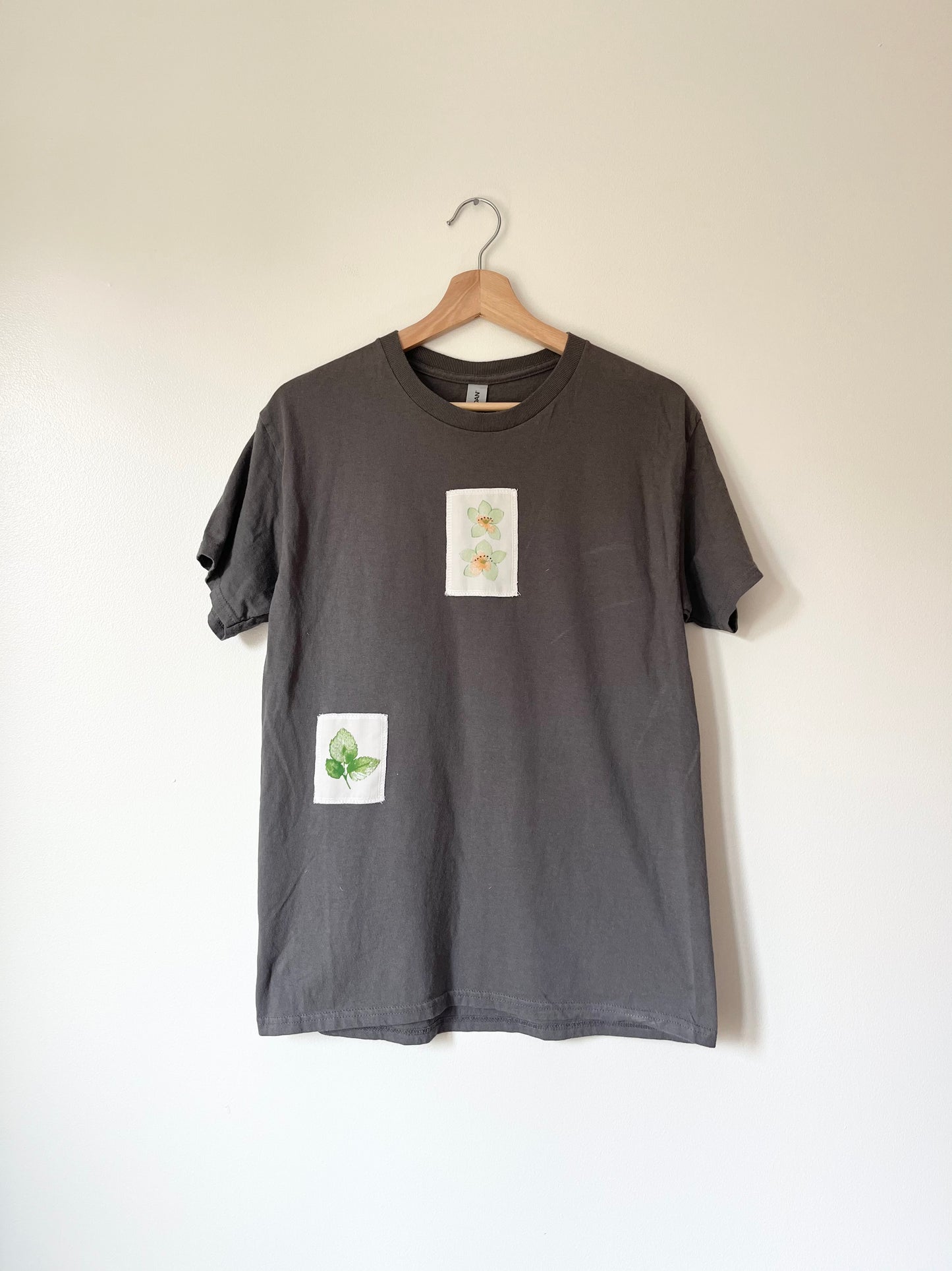 Patchwork Floral T-Shirt- M (Unisex)